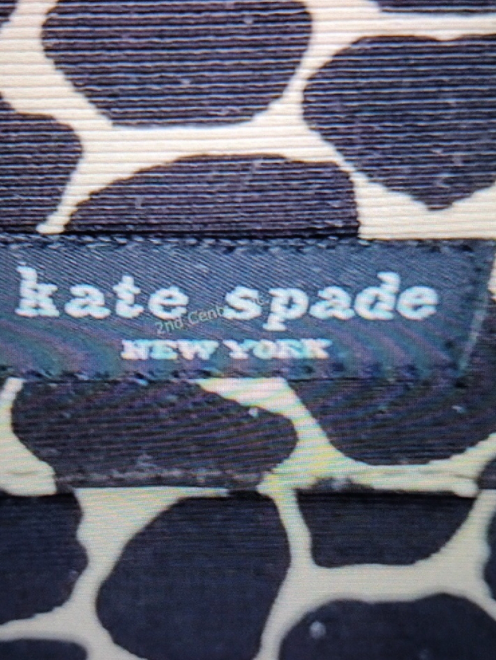 Kate spade Giraffe-Print Vimtsge Purse with Feet NWT - Picture 5 of 8